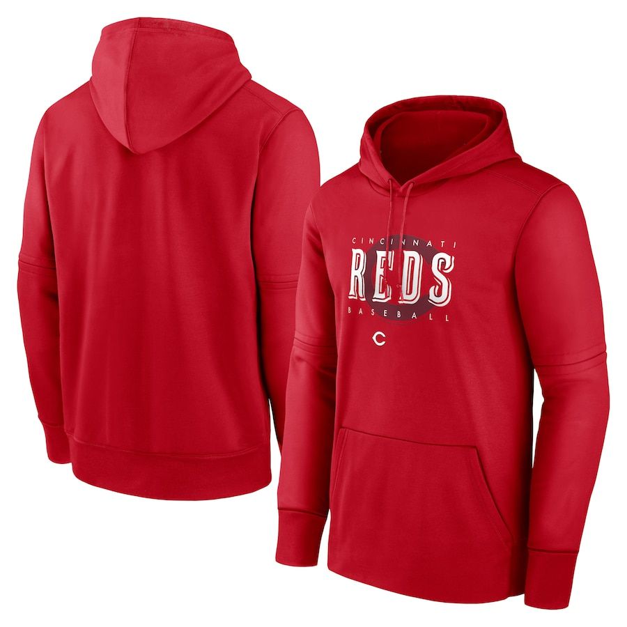 Men 2023 MLB Cincinnati Reds red Sweatshirt style 1